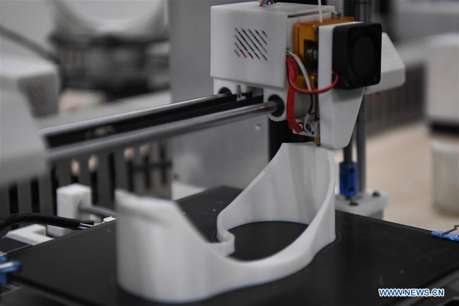 CHINA-HUNAN-CHANGSHA-CORONAVIRUS-GOGGLES-3D PRINTING (CN)