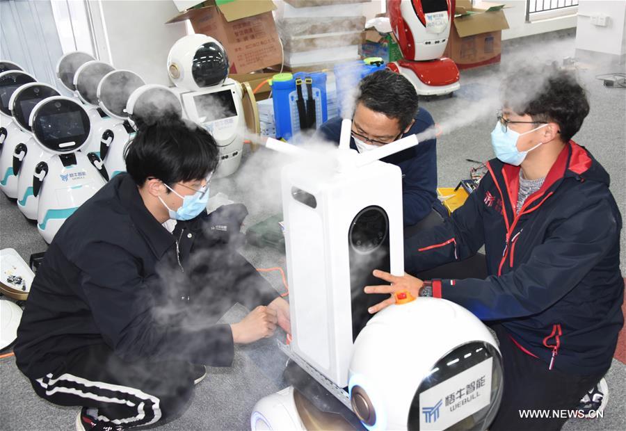 CHINA-SHANDONG-QINGDAO-DISINFECTION ROBOT (CN)