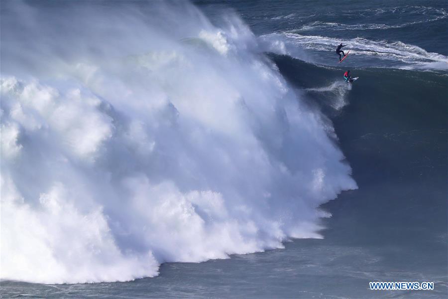 (SP)PORTUGAL-NAZARE-WSL NAZARE TOW SURFING CHALLENGE