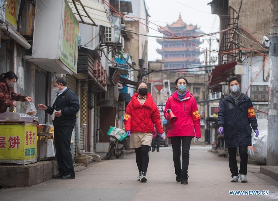 (PORTRAITS)CHINA-FIGHT AGAINST NOVEL CORONAVIRUS-"WE STAND ALONE TOGETHER"(CN)