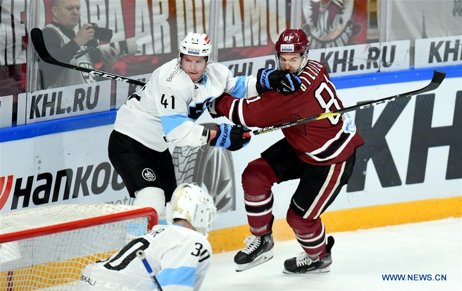 (SP)LATVIA-RIGA-ICE HOCKEY-KHL