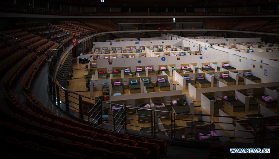 CHINA-HUBEI-WUHAN-NCP-TEMPORARY HOSPITAL-INTERIOR VIEW