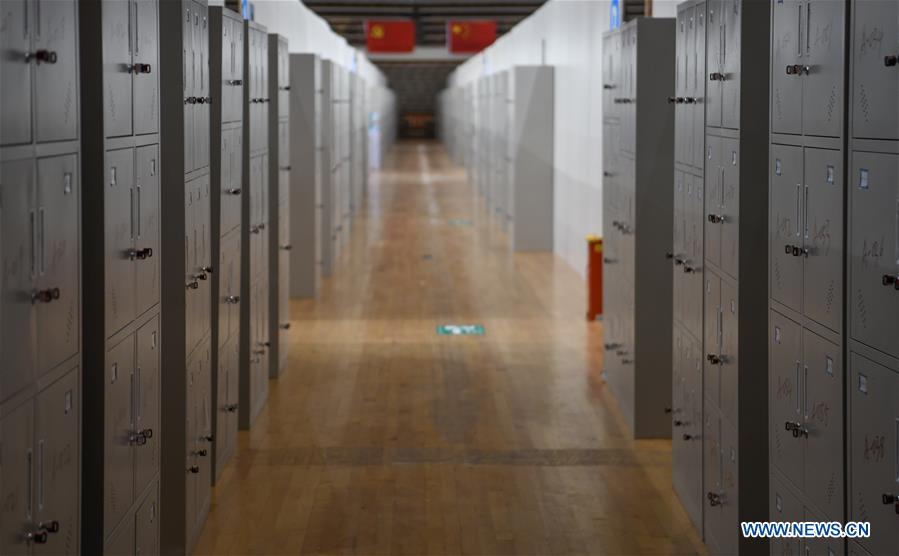 CHINA-HUBEI-WUHAN-NCP-TEMPORARY HOSPITAL-INTERIOR VIEW