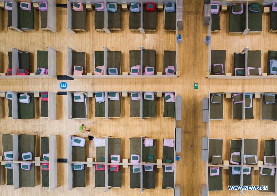 CHINA-HUBEI-WUHAN-NOVEL CORONAVIRUS-TEMPORARY HOSPITAL(CN)