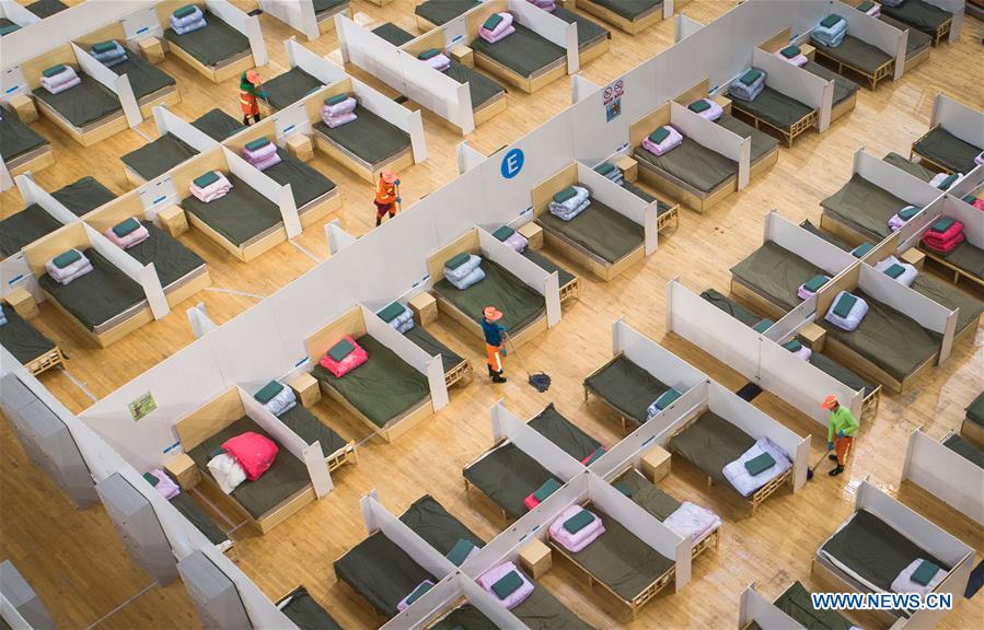 CHINA-HUBEI-WUHAN-NOVEL CORONAVIRUS-TEMPORARY HOSPITAL(CN)