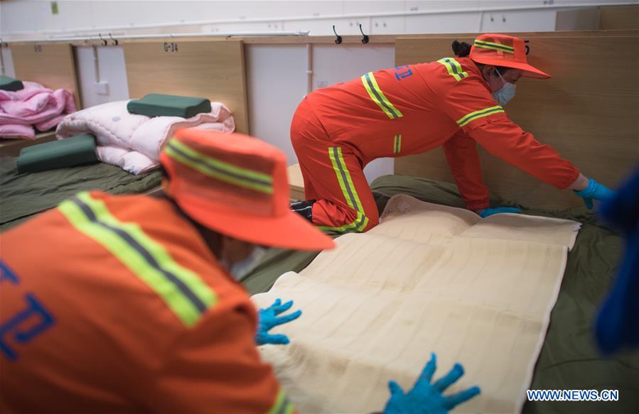 CHINA-HUBEI-WUHAN-NOVEL CORONAVIRUS-TEMPORARY HOSPITAL(CN)