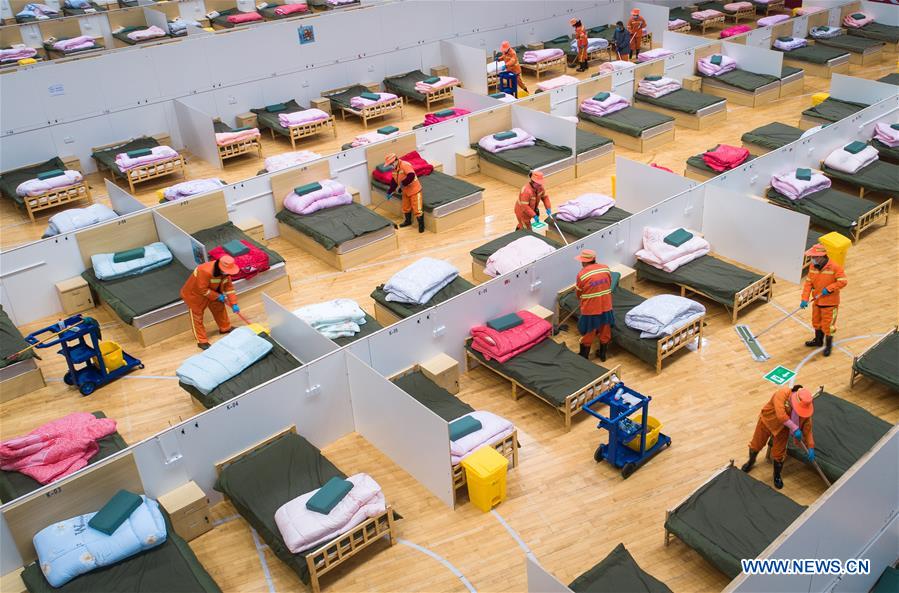 CHINA-HUBEI-WUHAN-NOVEL CORONAVIRUS-TEMPORARY HOSPITAL(CN)