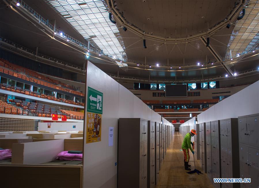 CHINA-HUBEI-WUHAN-NOVEL CORONAVIRUS-TEMPORARY HOSPITAL(CN)