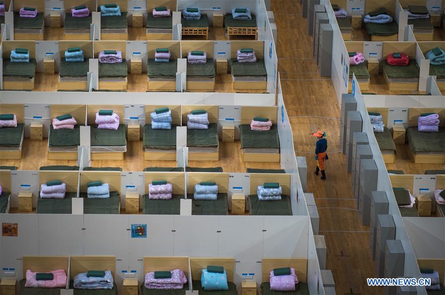 CHINA-HUBEI-WUHAN-NOVEL CORONAVIRUS-TEMPORARY HOSPITAL(CN)