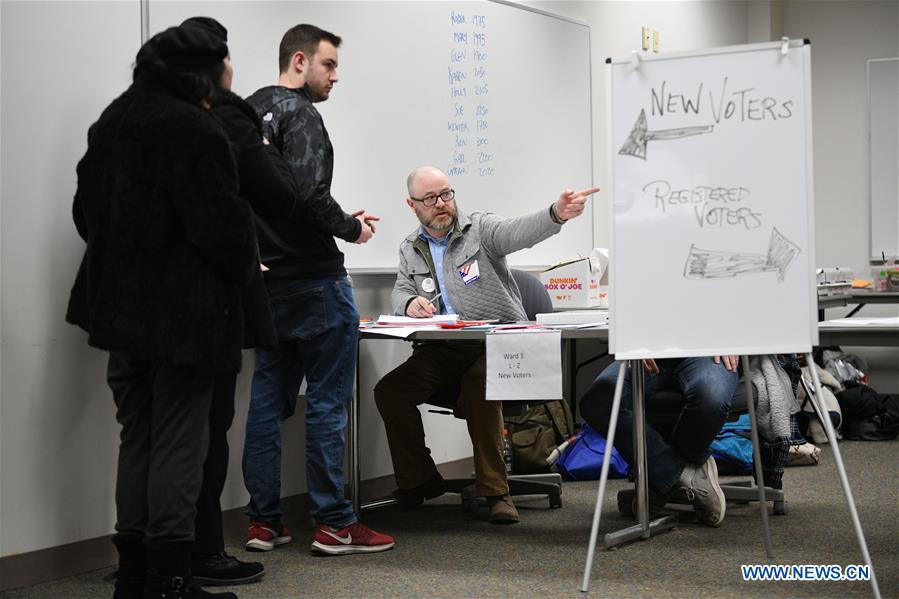 U.S.-NEW HAMPSHIRE-MANCHESTER-PRIMARY-VOTING