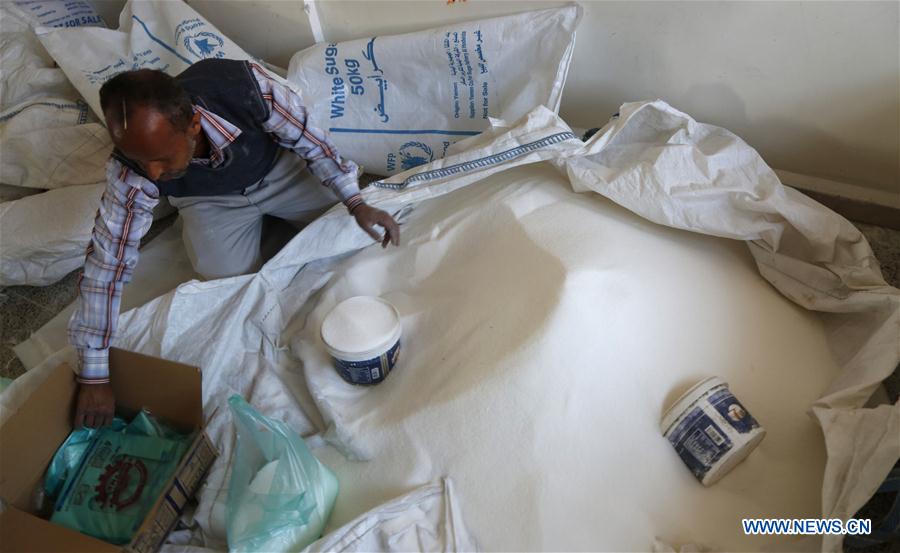 YEMEN-SANAA-FOOD DISTRIBUTION