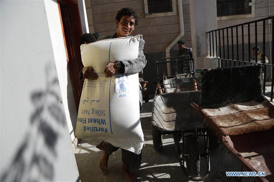 YEMEN-SANAA-FOOD DISTRIBUTION