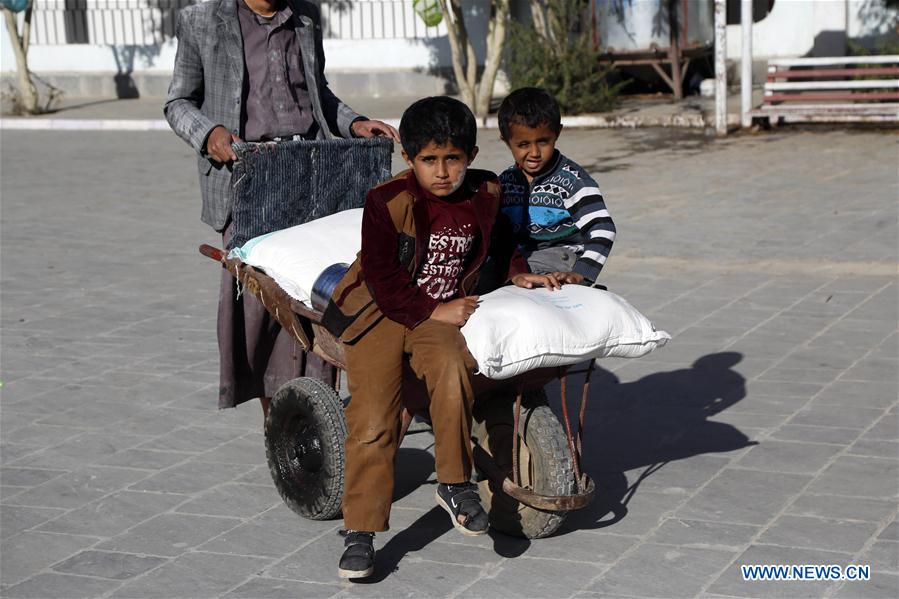 YEMEN-SANAA-FOOD DISTRIBUTION