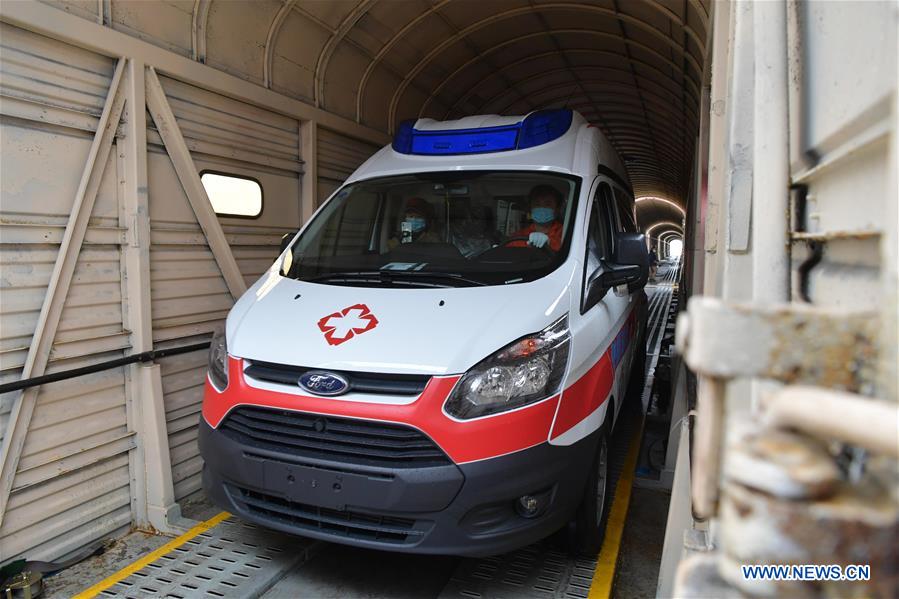CHINA-JIANGXI-NANCHANG-NEGATIVE PRESSURE AMBULANCE-AID-NOVEL CORONAVIRUS (CN)