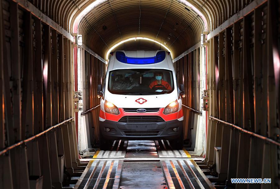 CHINA-JIANGXI-NANCHANG-NEGATIVE PRESSURE AMBULANCE-AID-NOVEL CORONAVIRUS (CN)