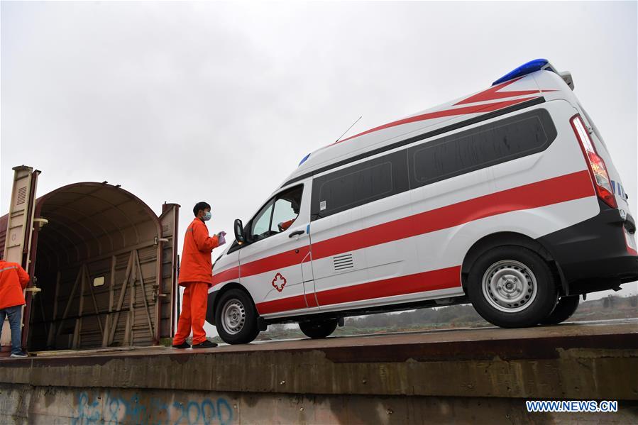 CHINA-JIANGXI-NANCHANG-NEGATIVE PRESSURE AMBULANCE-AID-NOVEL CORONAVIRUS (CN)