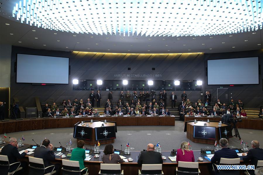 BELGIUM-BRUSSELS-NATO-DEFENSE MINISTERS-MEETING