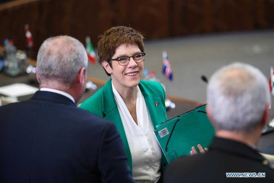 BELGIUM-BRUSSELS-NATO-DEFENSE MINISTERS-MEETING