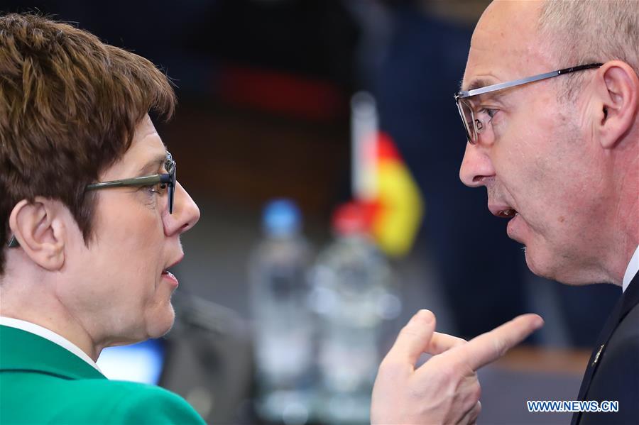 BELGIUM-BRUSSELS-NATO-DEFENSE MINISTERS-MEETING