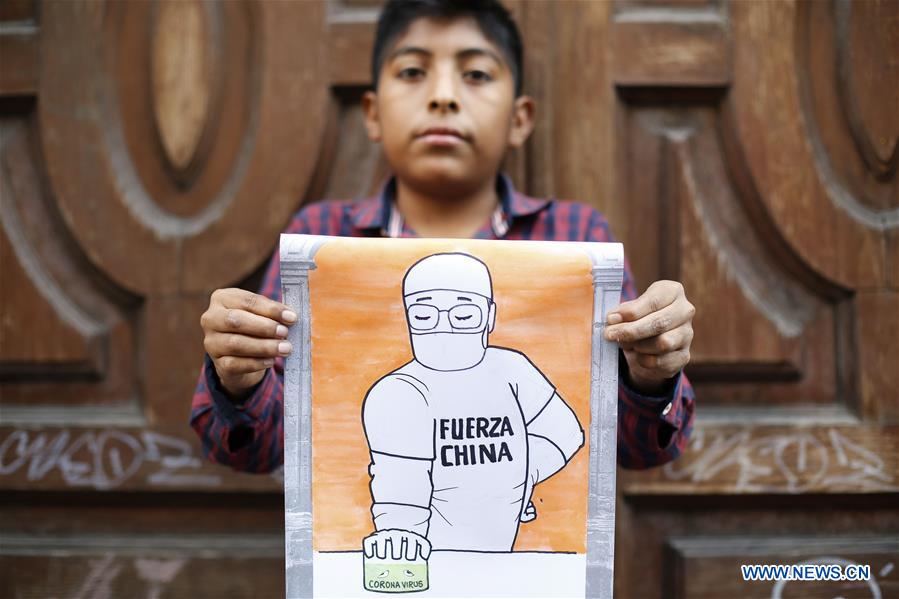 MEXICO-CHINA-NOVEL CORONAVIRUS-FIGHT-SUPPORT