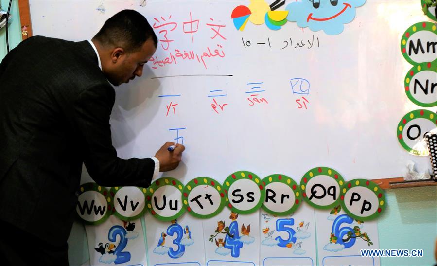 YEMEN-SANAA-CHINESE LANGUAGE-LEARNING