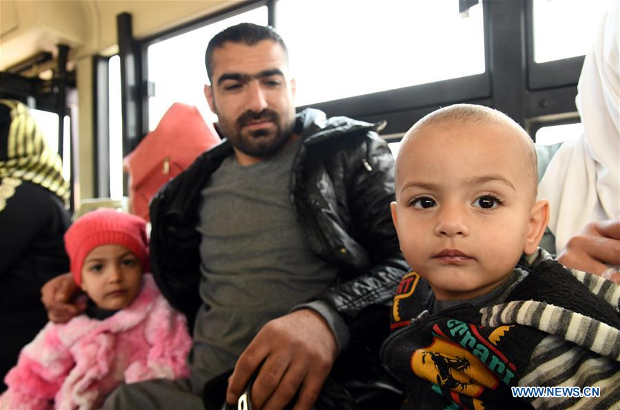 SYRIA-DAMASCUS-REFUGEES-RETURN