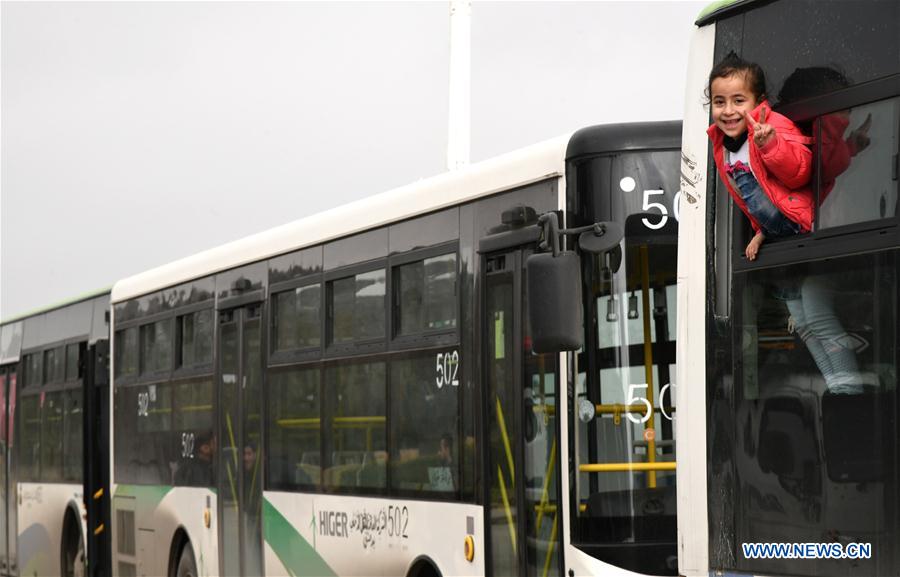 SYRIA-DAMASCUS-REFUGEES-RETURN