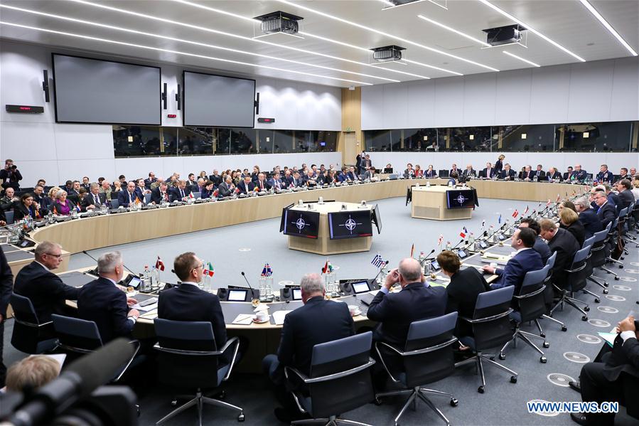 BELGIUM-BRUSSELS-NATO-DEFENSE MINISTERS-MEETING
