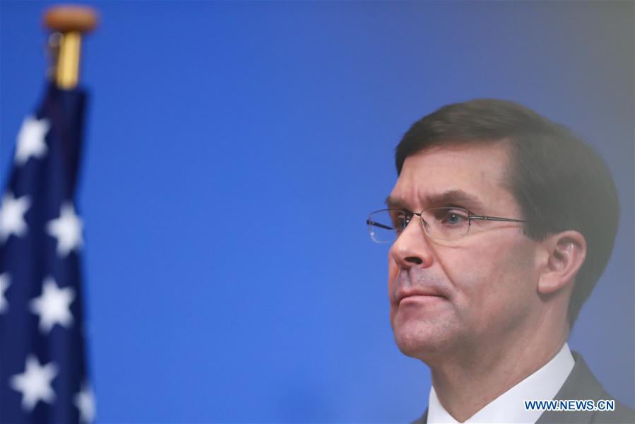 BELGIUM-BRUSSELS-NATO-DEFENSE MINISTERS-MEETING