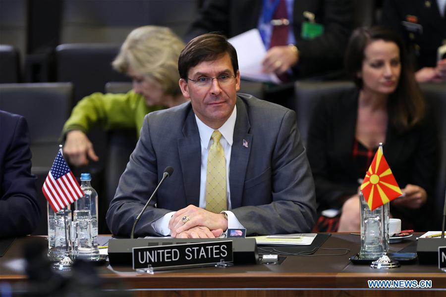 BELGIUM-BRUSSELS-NATO-DEFENSE MINISTERS-MEETING