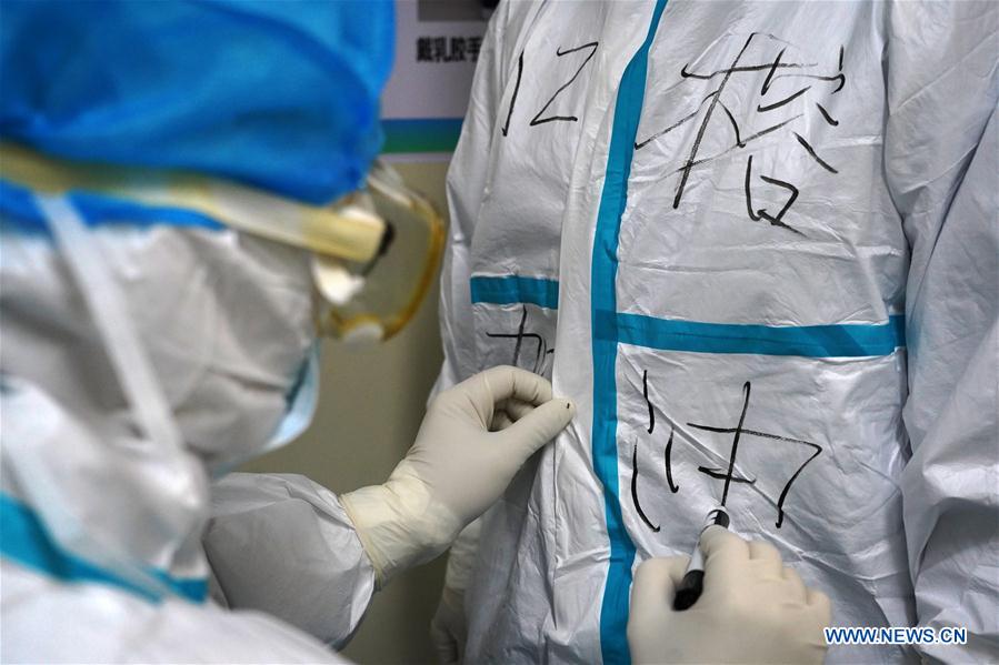 CHINA-JIANGXI-NANCHANG-NCP-MEDICAL WORKER (CN)