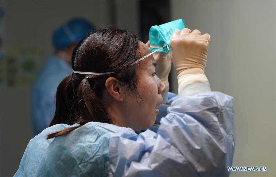 CHINA-JIANGXI-NANCHANG-NCP-MEDICAL WORKER (CN)