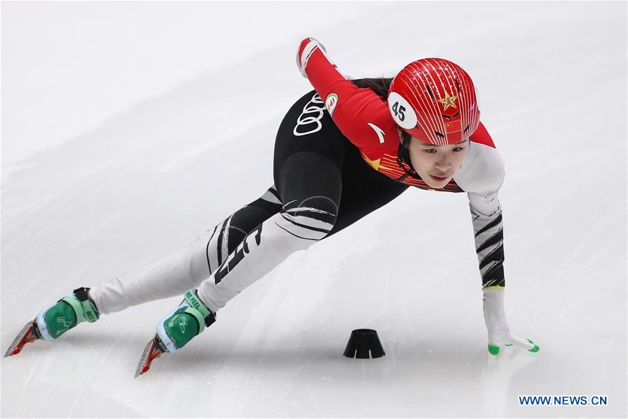 (SP)NETHERLANDS-DORDRECHT-SHORT TRACK-ISU WORLD CUP-TRAINING