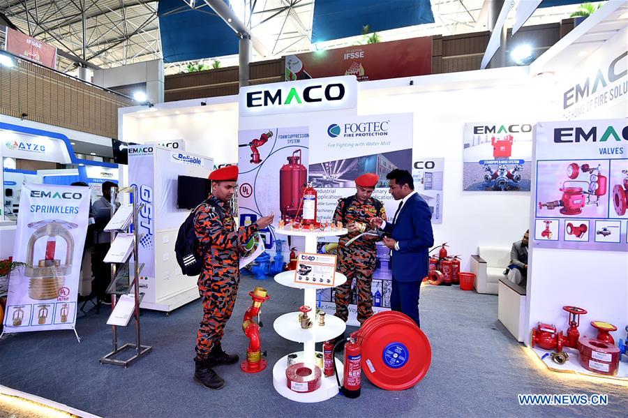 broderi næse Måling Three-day "International Fire Safety and Security Expo 2020" kicks off in  Bangladeshi capital - Xinhua | English.news.cn