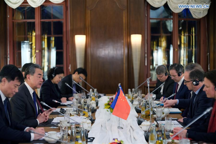 GERMANY-BERLIN-WANG YI-HEIKO MAAS-DIALOGUE 