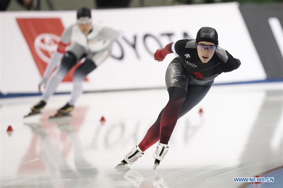 (SP)U.S.-SALT LAKE CITY-ISU-SINGLE DISTANCES SPEED SKATING-WORLD CHAMPIONSHIPS