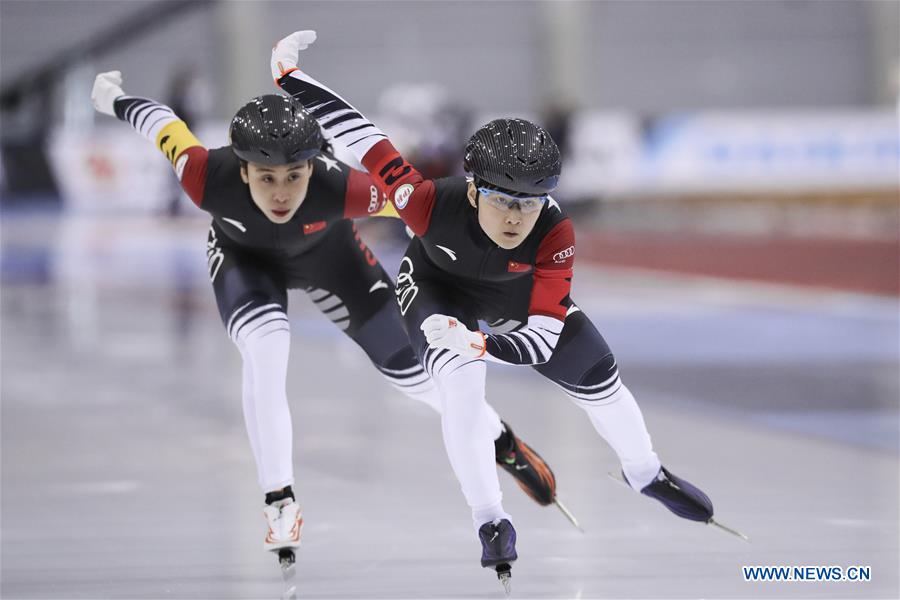 (SP)U.S.-SALT LAKE CITY-ISU-SINGLE DISTANCES SPEED SKATING-WORLD CHAMPIONSHIPS