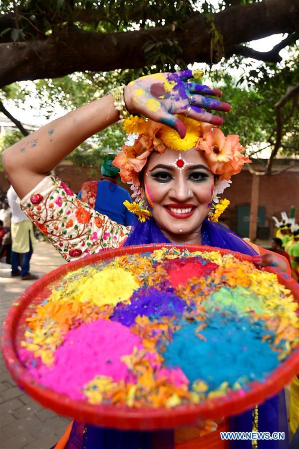 BANGLADESH-DHAKA-SPRING-FESTIVAL