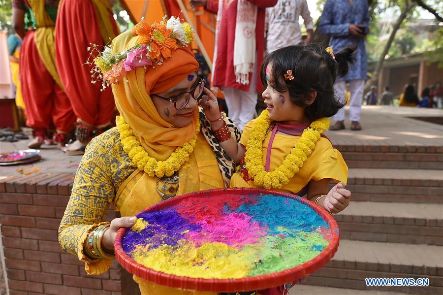 BANGLADESH-DHAKA-SPRING-FESTIVAL