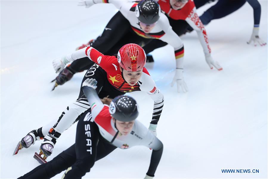 (SP)THE NETHERLANDS-DORDRECHT-ISU WORLD CUP-SHORT TRACK