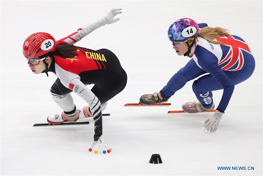 (SP)THE NETHERLANDS-DORDRECHT-ISU WORLD CUP-SHORT TRACK