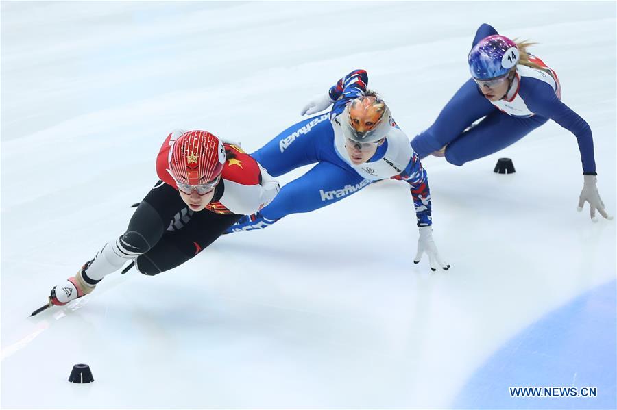 (SP)THE NETHERLANDS-DORDRECHT-ISU WORLD CUP-SHORT TRACK