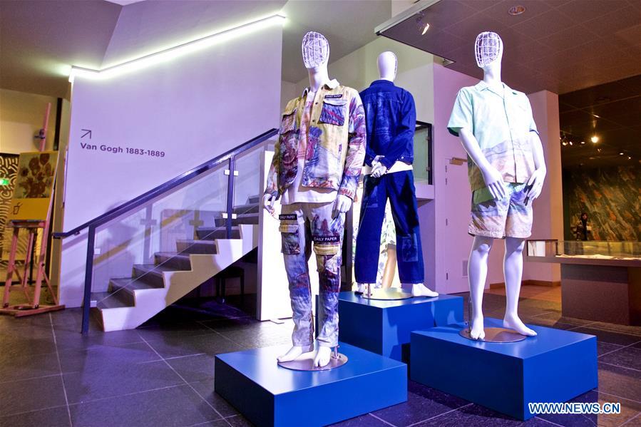 THE NETHERLANDS-AMSTERDAM-VAN GOGH MUSEUM-DAILY PAPER X VAN GOGH COLLECTION