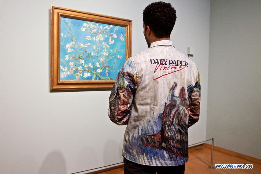 THE NETHERLANDS-AMSTERDAM-VAN GOGH MUSEUM-DAILY PAPER X VAN GOGH COLLECTION