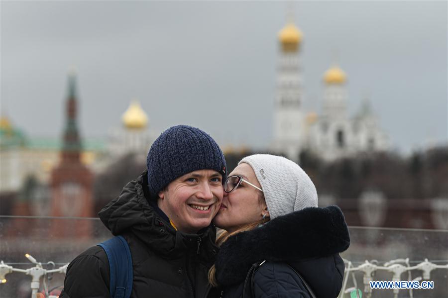 RUSSIA-MOSCOW-VALENTINE'S DAY