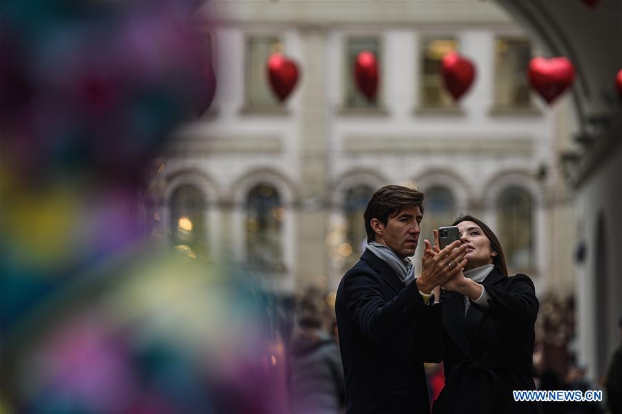 RUSSIA-MOSCOW-VALENTINE'S DAY