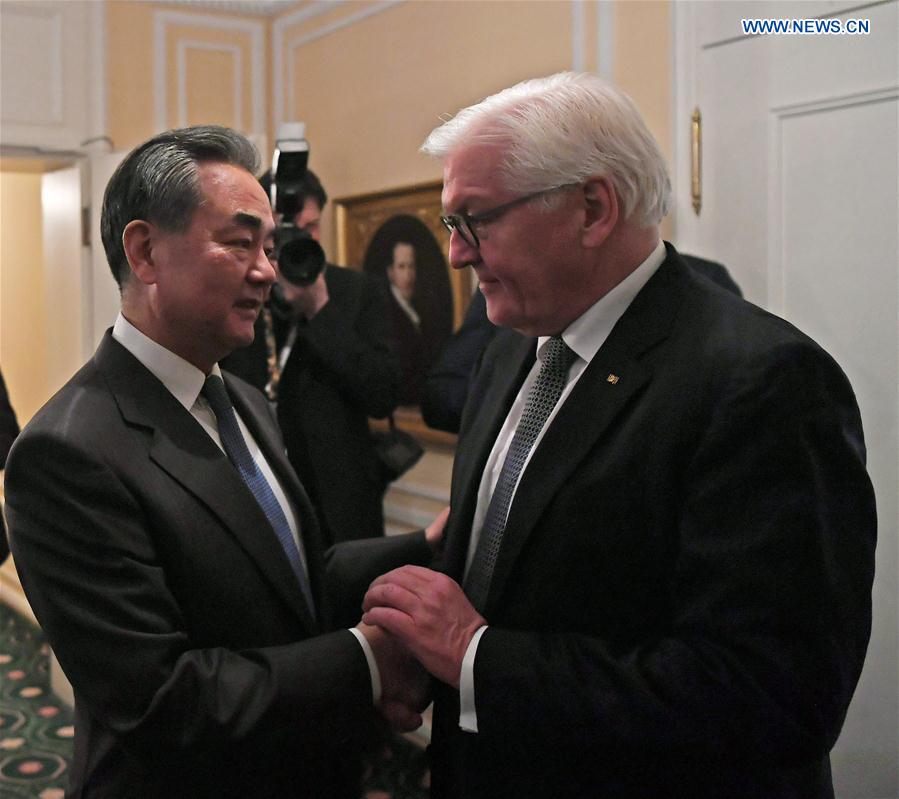 GERMANY-MUNICH-PRESIDENT-WANG YI-MEETING