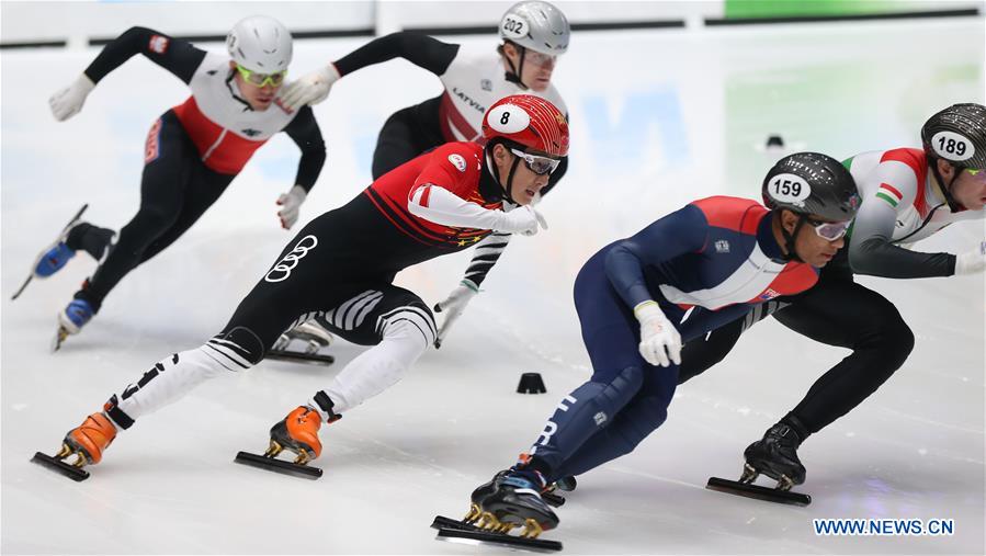 (SP)THE NETHERLANDS-DORDRECHT-ISU WORLD CUP-SHORT TRACK