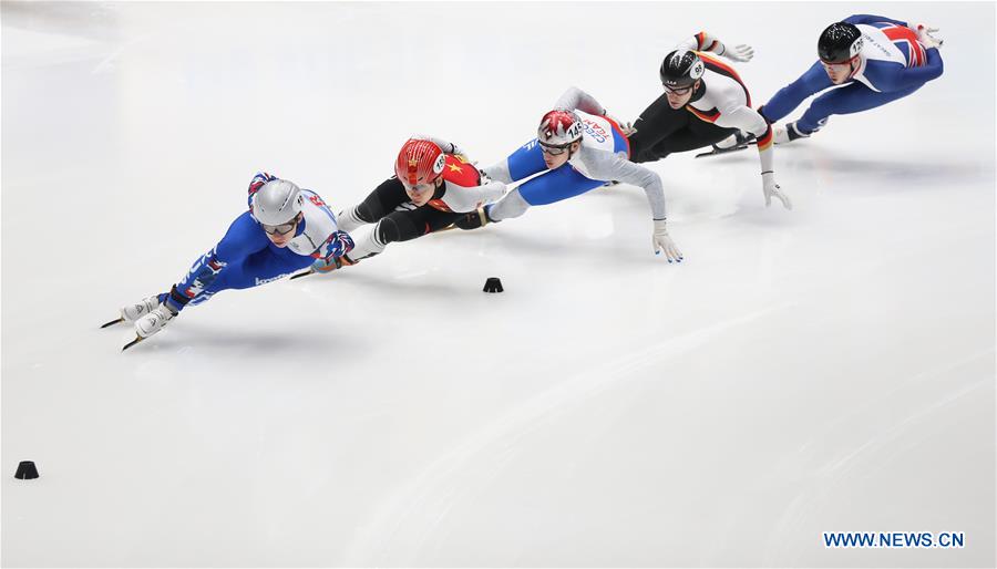 (SP)THE NETHERLANDS-DORDRECHT-ISU WORLD CUP-SHORT TRACK