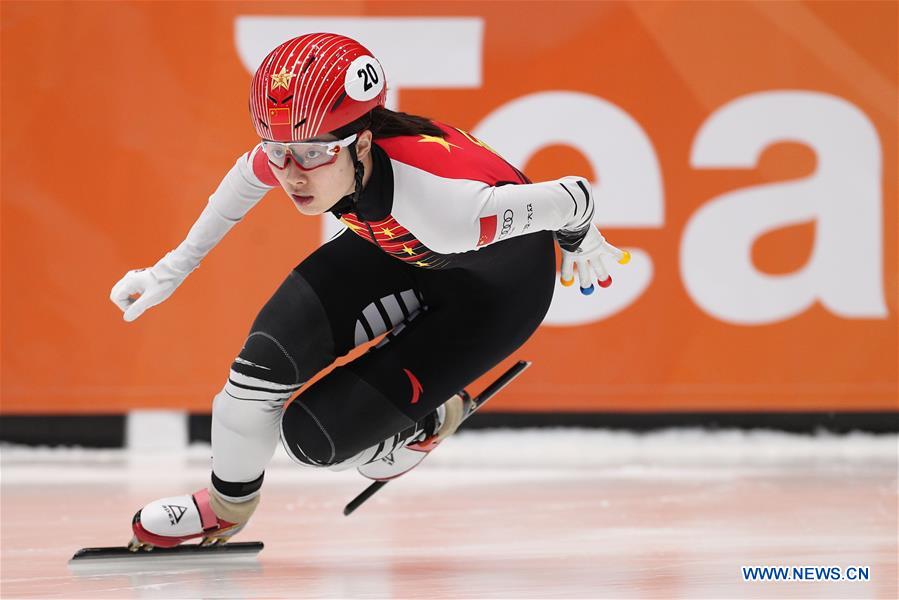 (SP)THE NETHERLANDS-DORDRECHT-ISU WORLD CUP-SHORT TRACK